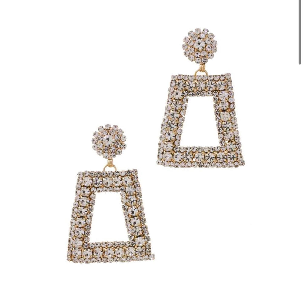 NWT crystal earrings